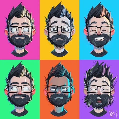 Romi Tempest 用夸張表情賦予動(dòng)漫角色靈魂的插畫魔法