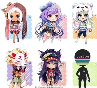 萌系卡通人物 動(dòng)漫設(shè)計(jì)中的治愈系藝術(shù)