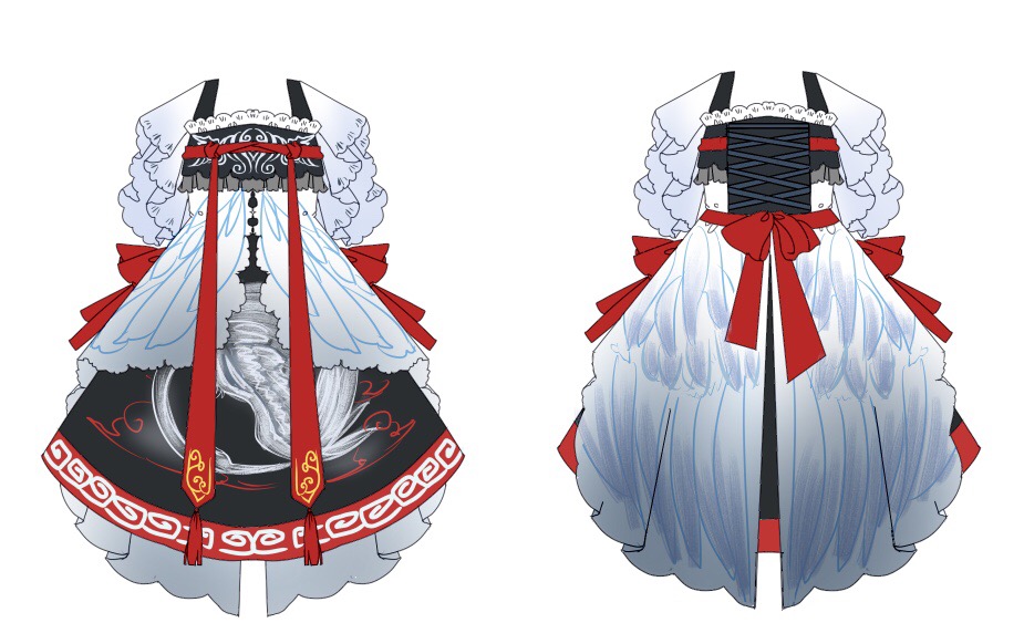 洛麗塔與古風(fēng)的交融 動(dòng)漫服裝設(shè)計(jì)中的文化碰撞與創(chuàng)新